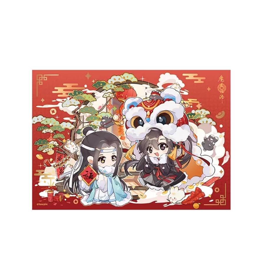 魔道祖師 色紙　4枚セット 新品魔道祖師 第三期 4 色紙 - メルカリ
